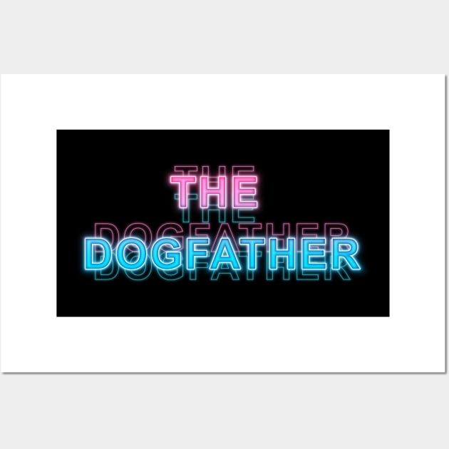 The Dog Father Wall Art by Sanzida Design